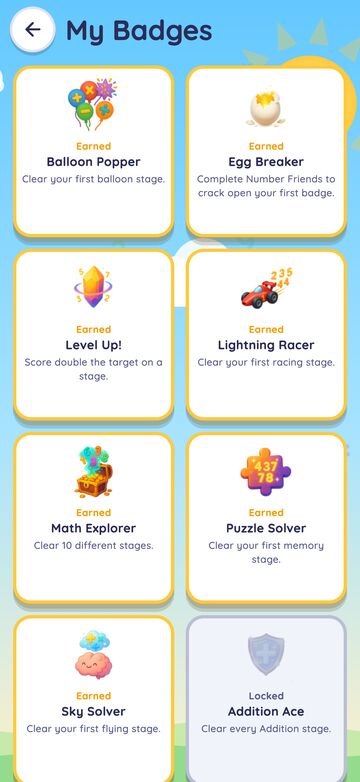 Badges to collect